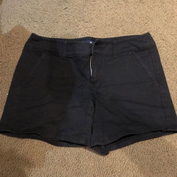 American Eagle MIDI Stretch sz 4 Black - Picture 1 of 5